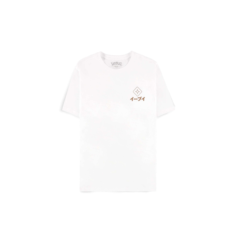 Pokémon - Eevee Herren TShirt - Weiß